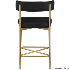Klaaso Upholstered 26.25’’ Counter And Bar Stool With Metal Frame (Set Of 2)
