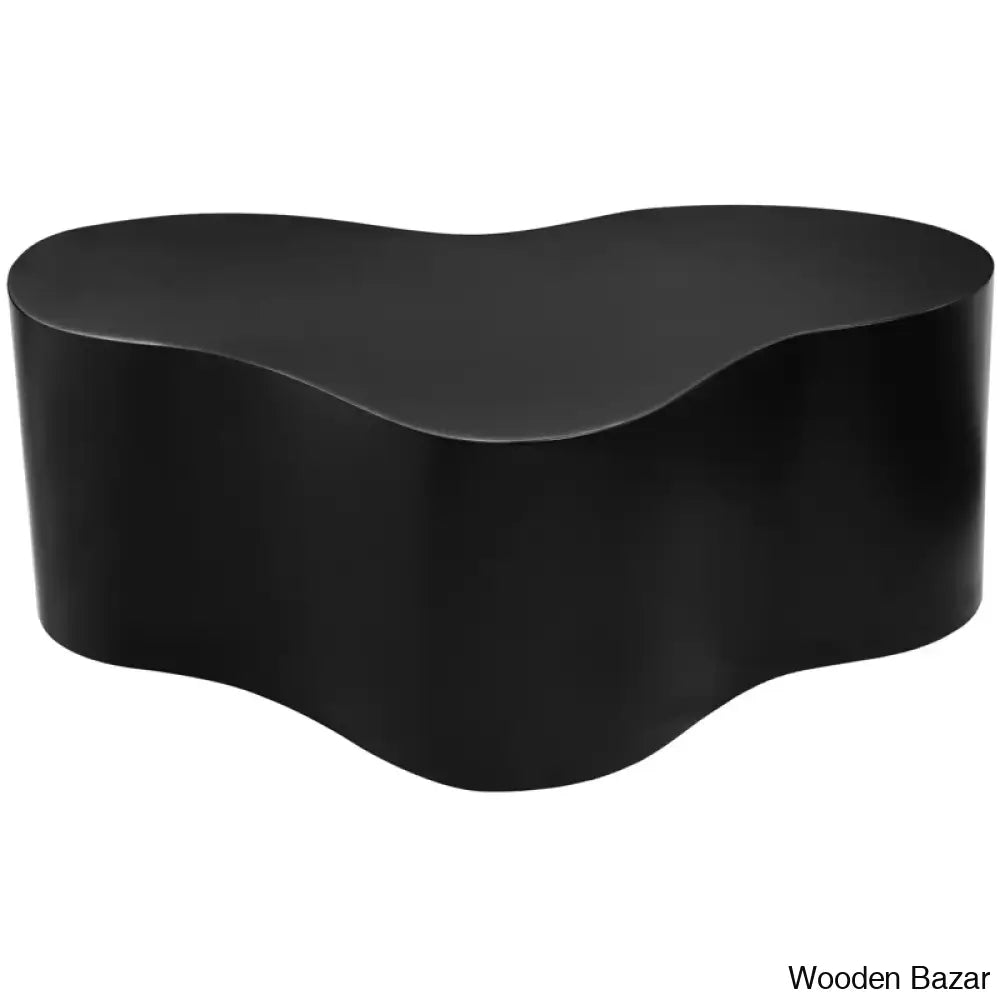 Kleen Coffee And Center Table Matte Black