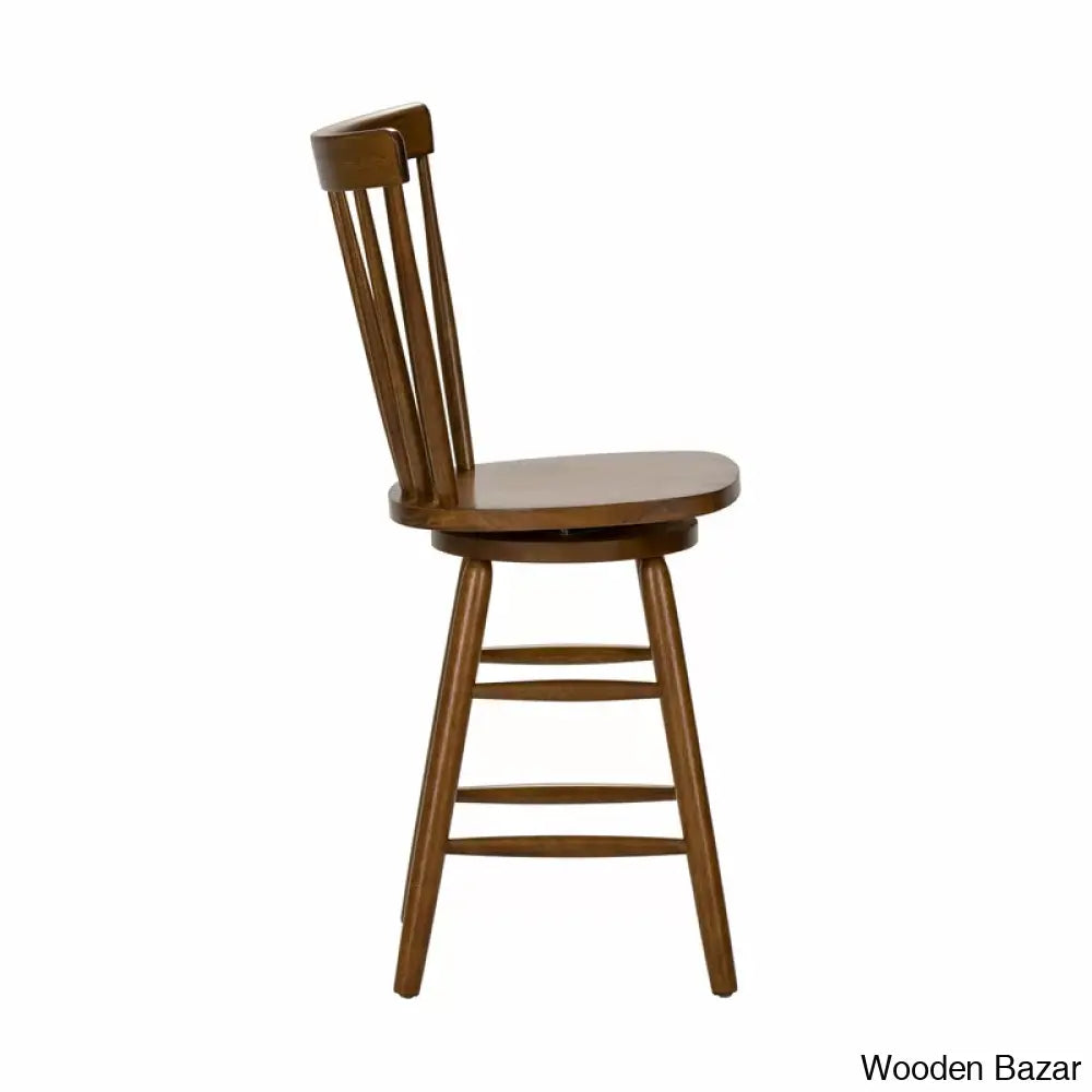 Knaacko Swivel 24’’ Counter And Bar Stool