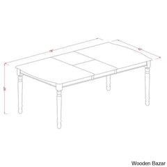 dining set - Wooden Bazar