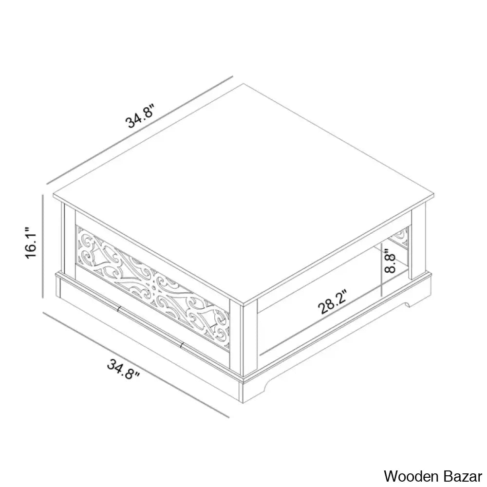 Korbin Coffee And Center Table With Storage