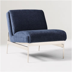 Kivaaka Slipper Chair - Wooden Bazar