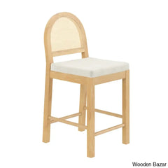 Lacouro Swivel Boucle Counter And Bar Stool