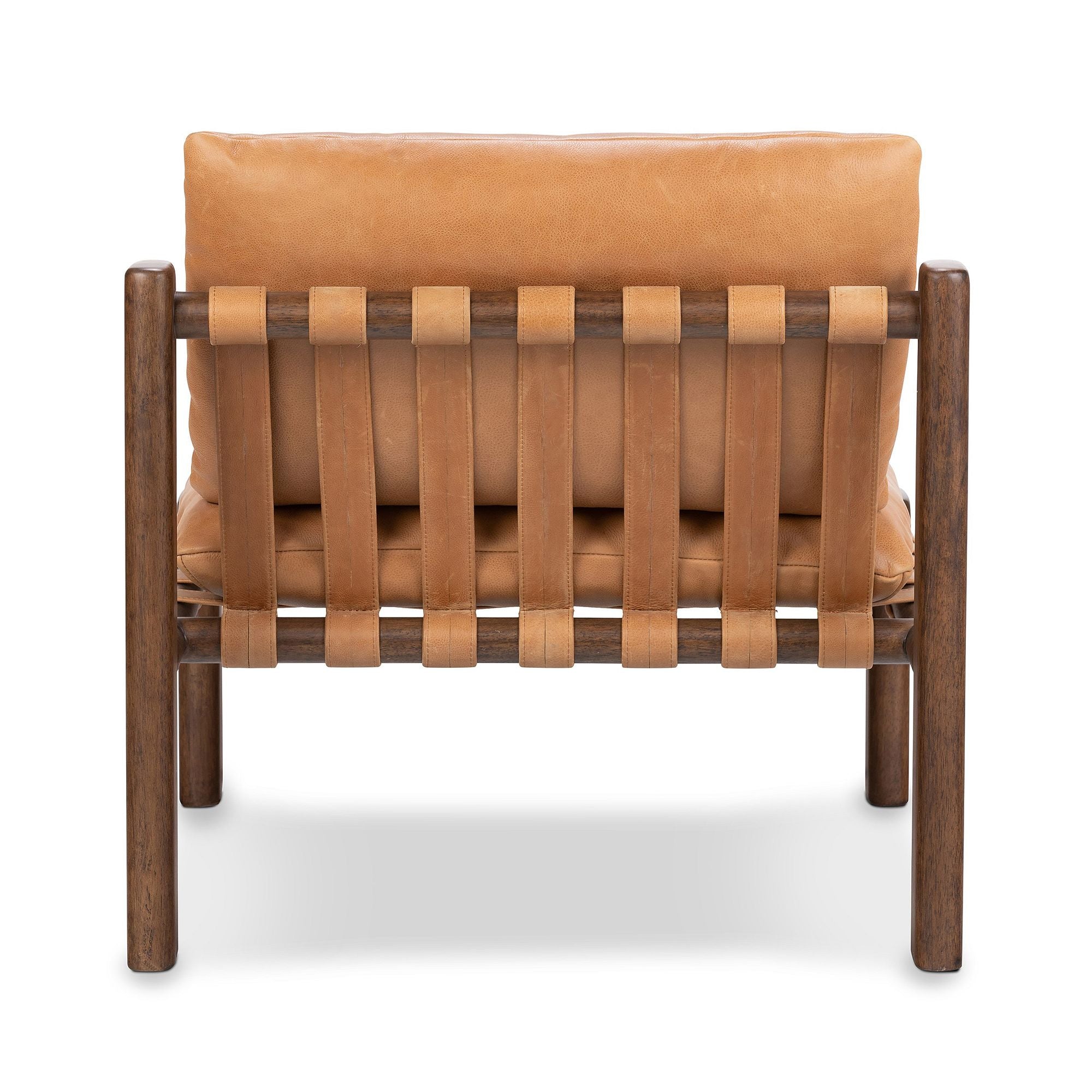 Kpix Leather Chair - Wooden bazar