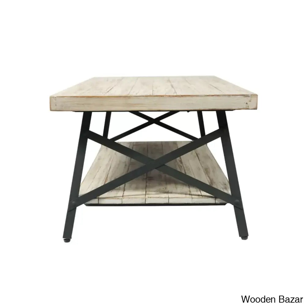 Lagunay Solid Wood Coffee And Center Table