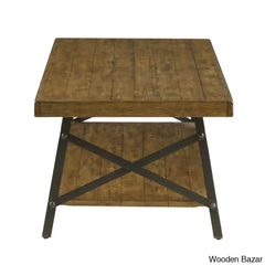 Lagunay Solid Wood Coffee And Center Table