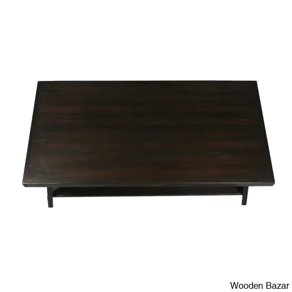 Lagunay Solid Wood Coffee And Center Table