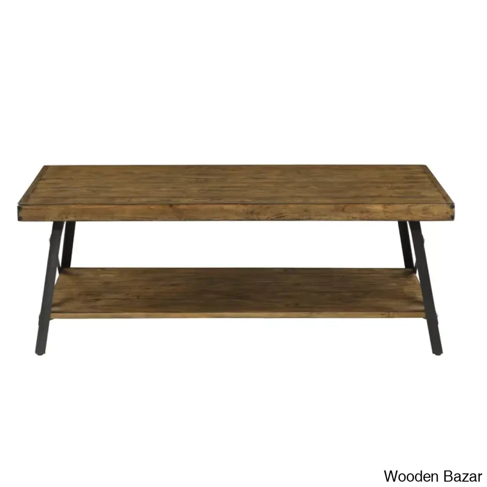 Lagunay Solid Wood Coffee And Center Table