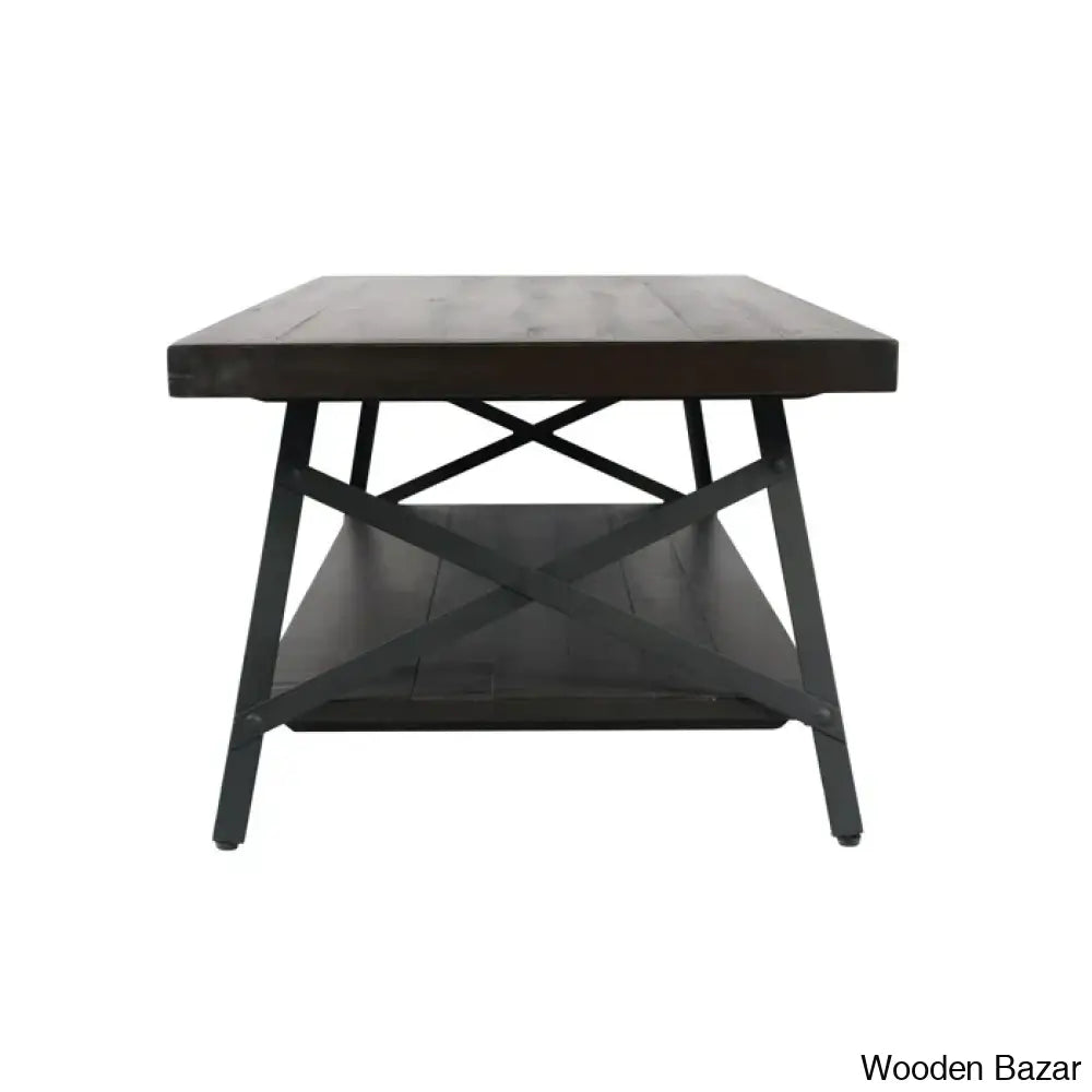 Lagunay Solid Wood Coffee And Center Table