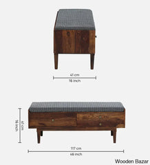 Sheesham Bench -6