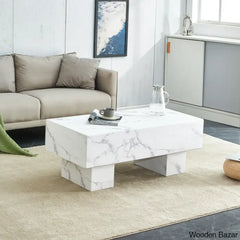 Lamoria Marble Top Coffee And Center Table