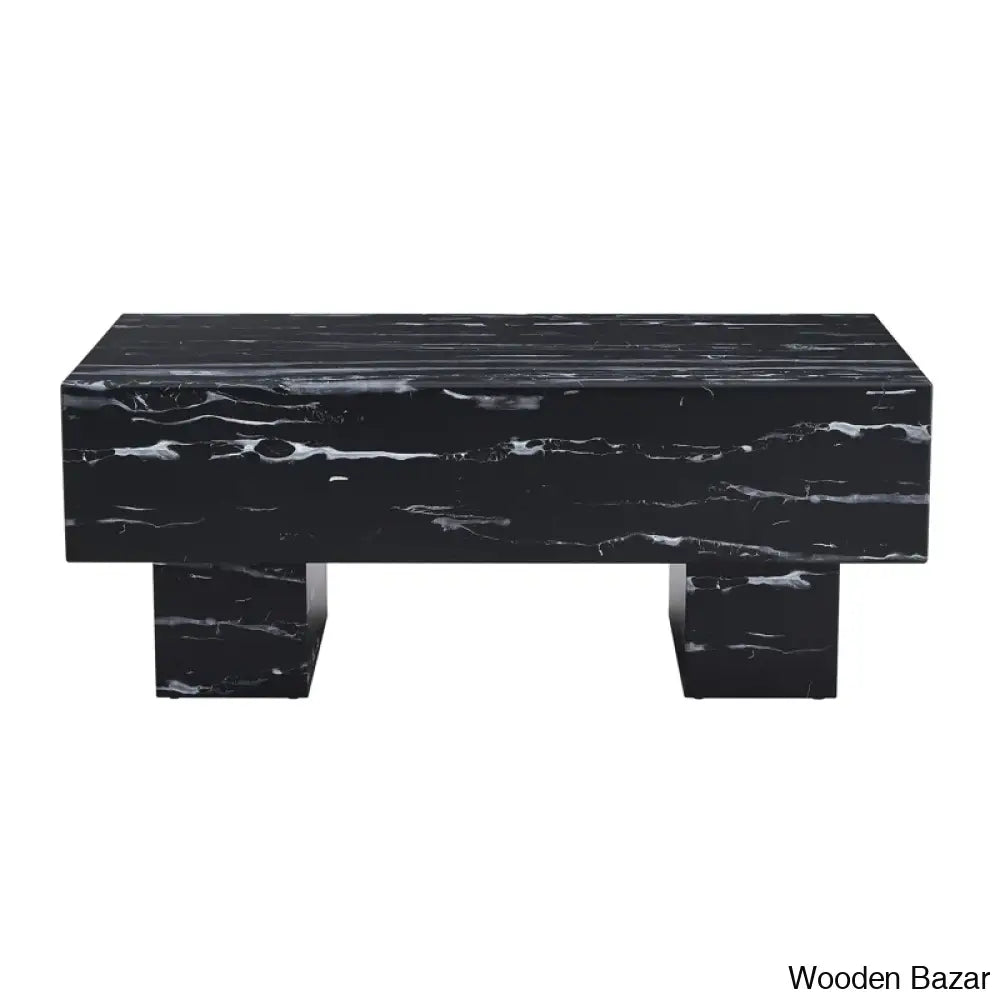 Lamoria Marble Top Coffee And Center Table