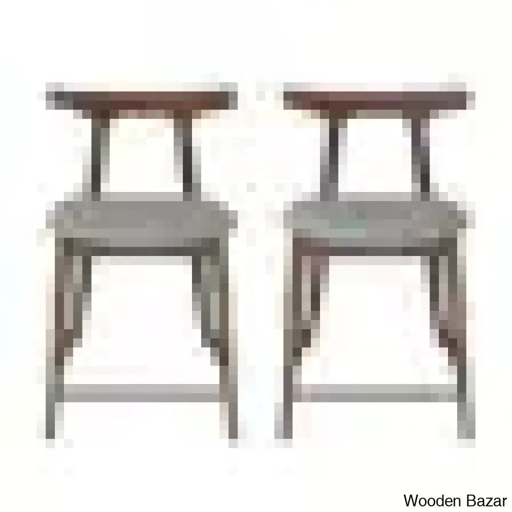 Lanadrey Swivel Upholstered 24.5’’ Counter Stool With Solid Wood Frame (Set Of 2)Counter And