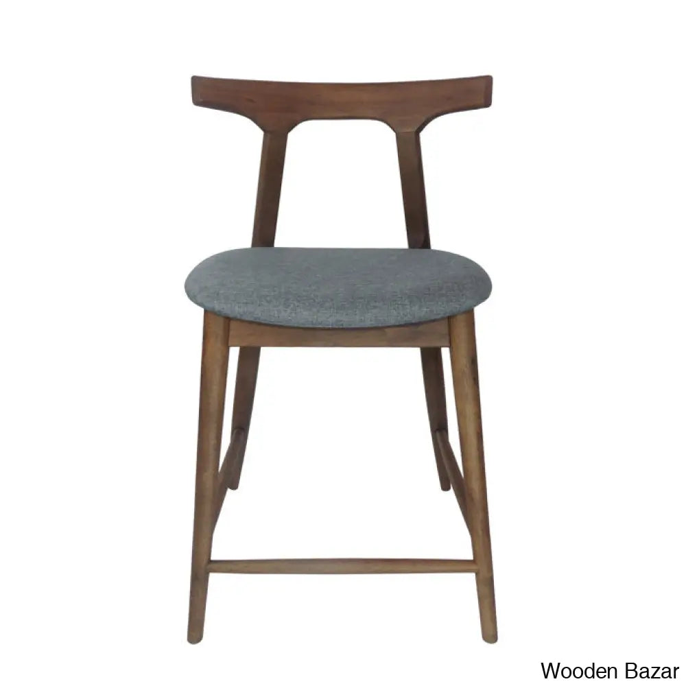 Lanadrey Swivel Upholstered 24.5’’ Counter Stool With Solid Wood Frame (Set Of 2)Counter And