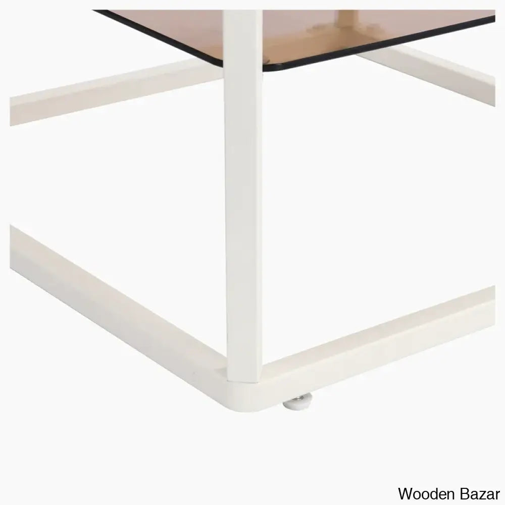 Lanna Glass Top Nesting Coffee And Center Table