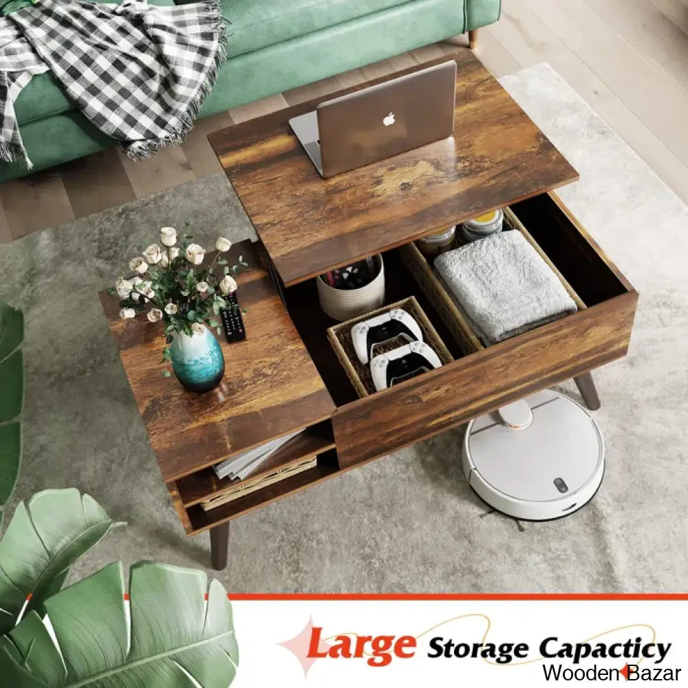 Lansun Single Coffee And Center Table