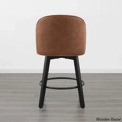 Lata Swivel Counter And Bar Stool With Back