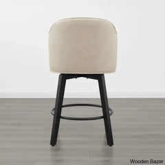 Lata Swivel Counter And Bar Stool With Back