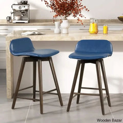 Latreesec Swivel 26.6 Counter And Bar Stool (Set Of 2)