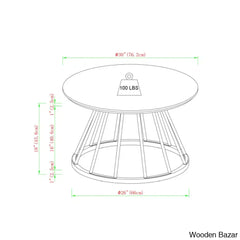 Laurynaz Coffee And Center Table