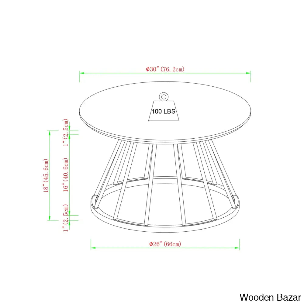 Laurynaz Coffee And Center Table