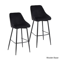 Laykenc Swivel Counter And Bar Stool (Set Of 2)