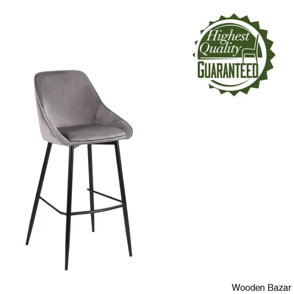 Laykenc Swivel Counter And Bar Stool (Set Of 2)