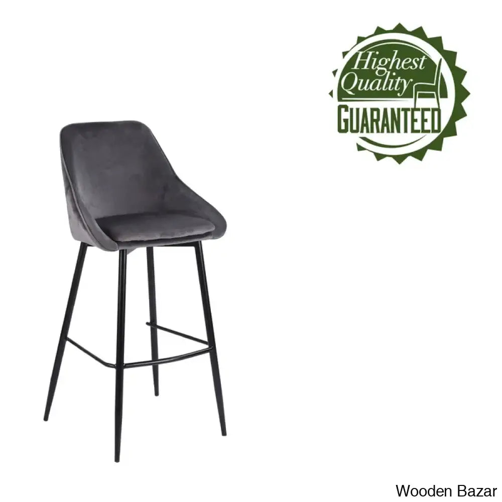 Laykenc Swivel Counter And Bar Stool (Set Of 2)