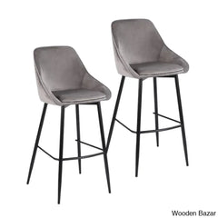 Laykenc Swivel Counter And Bar Stool (Set Of 2)