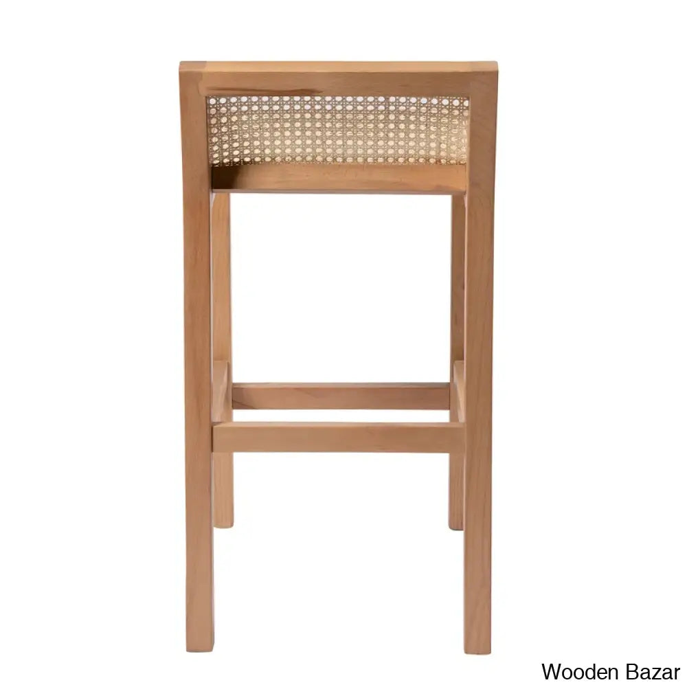 Leas Swivel 25.75’’ Counter And Bar Stool With Solid Wood Frame