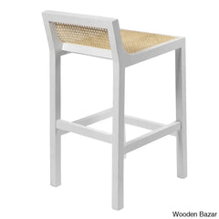 Leas Swivel 25.75’’ Counter And Bar Stool With Solid Wood Frame