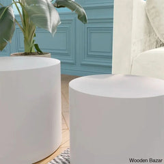 Leidingl Pedestal Nesting Coffee And Center Table