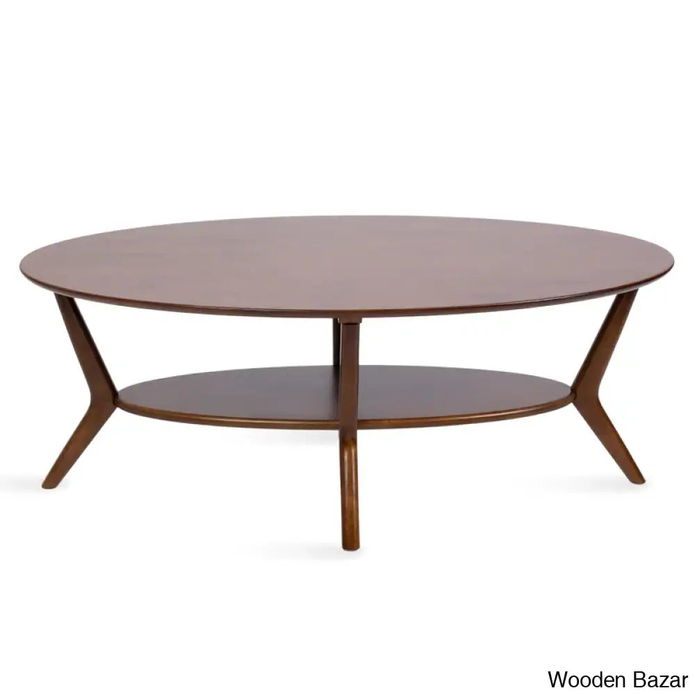 Lenovo Oval Coffee And Center Table For Living Room