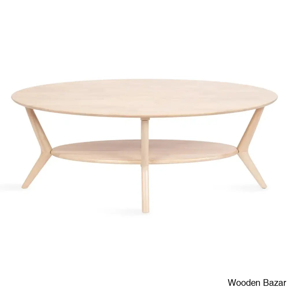 Lenovo Oval Coffee And Center Table For Living Room