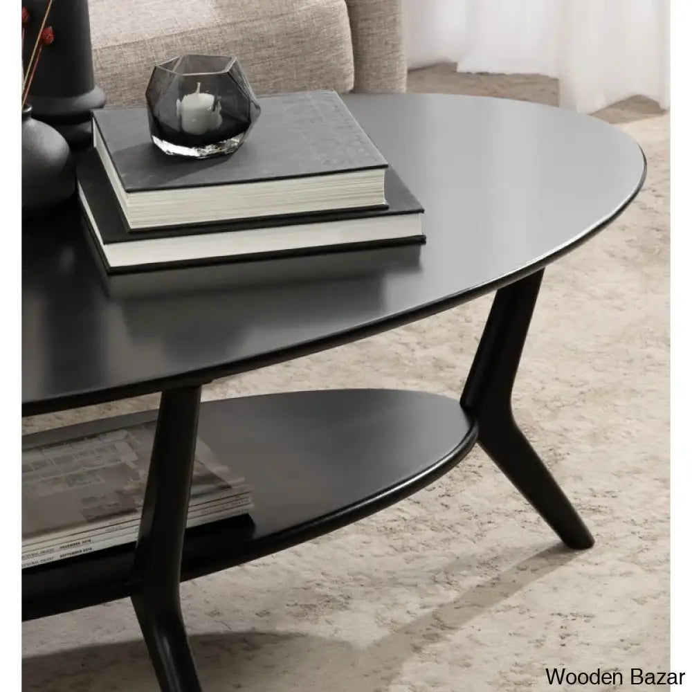 Lenovo Oval Coffee And Center Table For Living Room