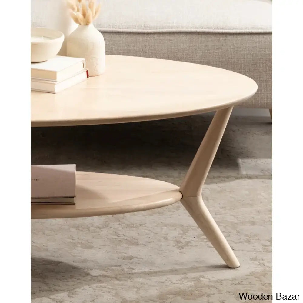 Lenovo Oval Coffee And Center Table For Living Room