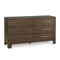 Livingon  6-Drawer Dresser - Wooden Bazar