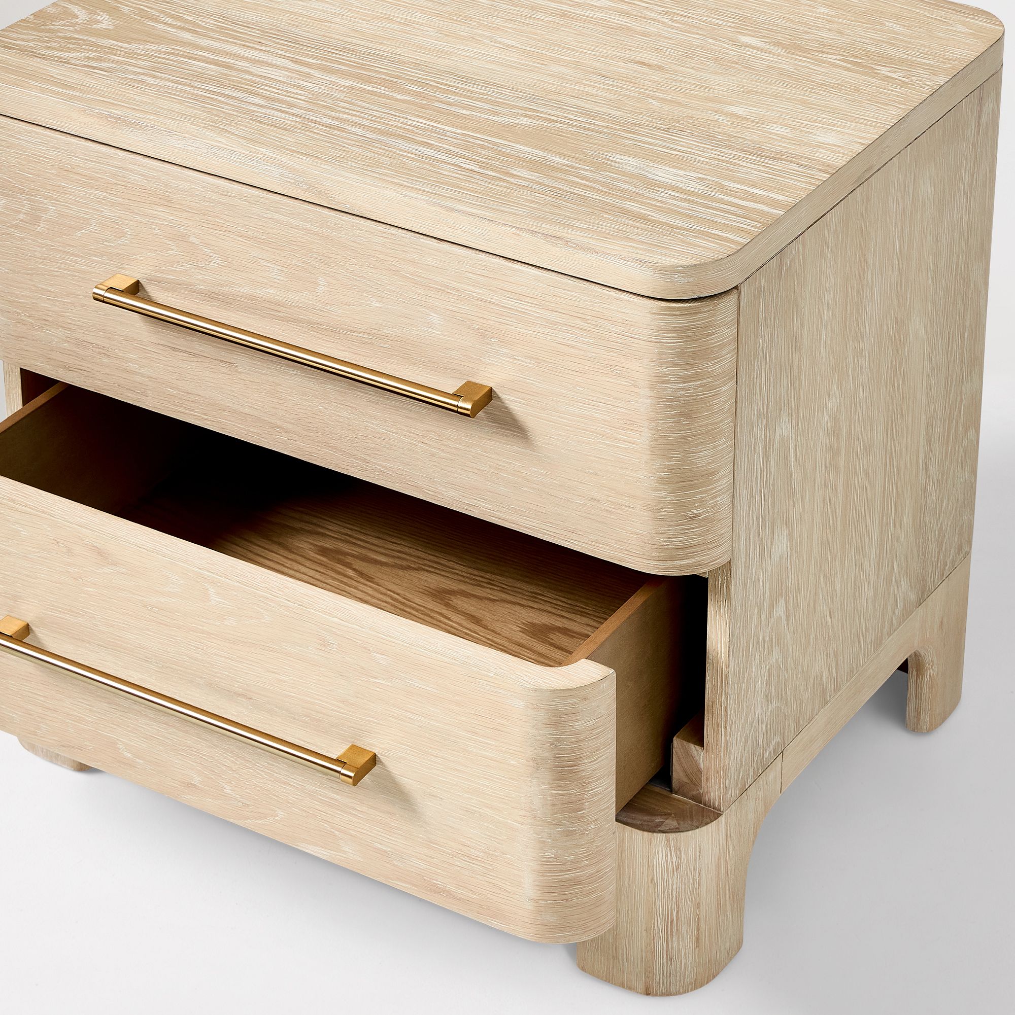 Xalkord Modern Bedside Table - Wooden Bazar