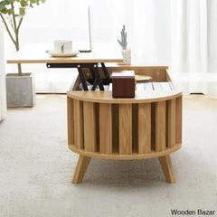 Lesagen Lift Top Coffee And Center Table With Hidden Storage