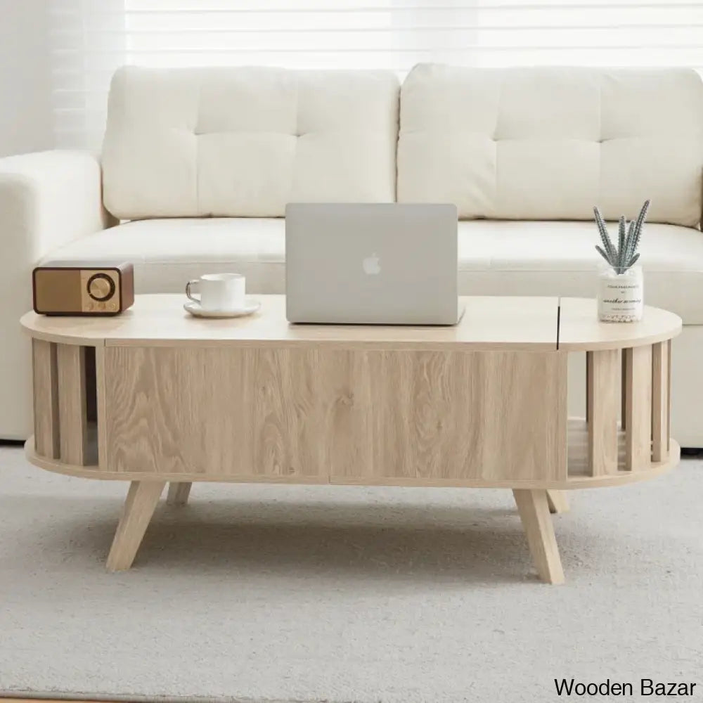 Lesaige Lift Top Coffee And Center Table With Hidden Storage