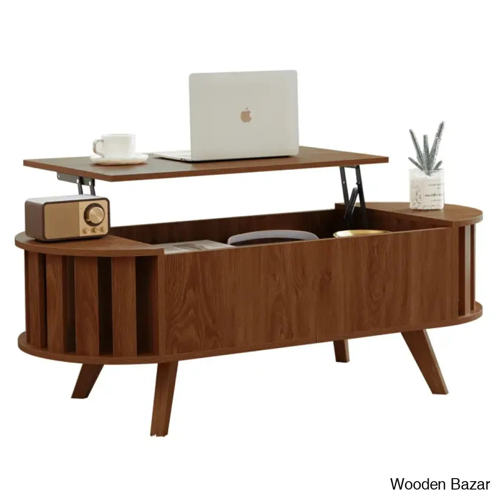 Lesaige Lift Top Coffee And Center Table With Hidden Storage