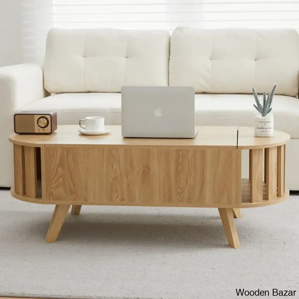 Lesaige Lift Top Coffee And Center Table With Hidden Storage