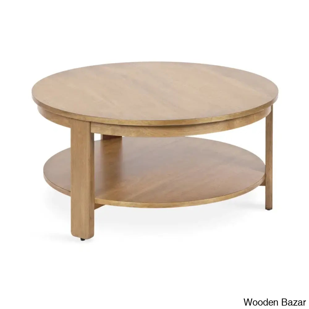 Leti Coffee Table In Pine Wood