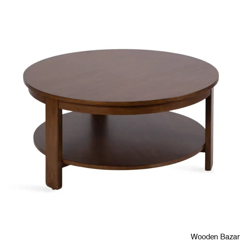 Leti Coffee Table In Pine Wood