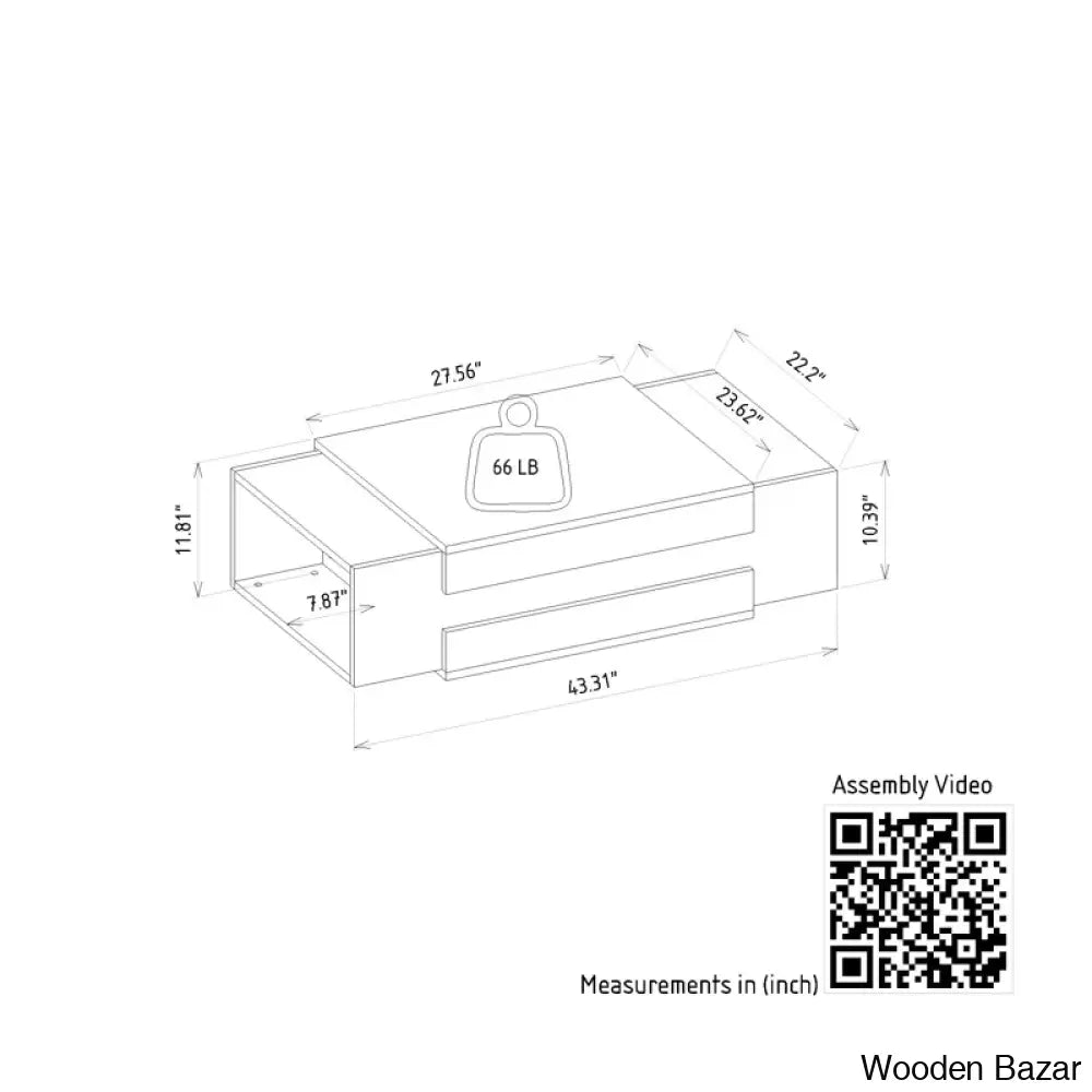 Letichaz Coffee And Center Table