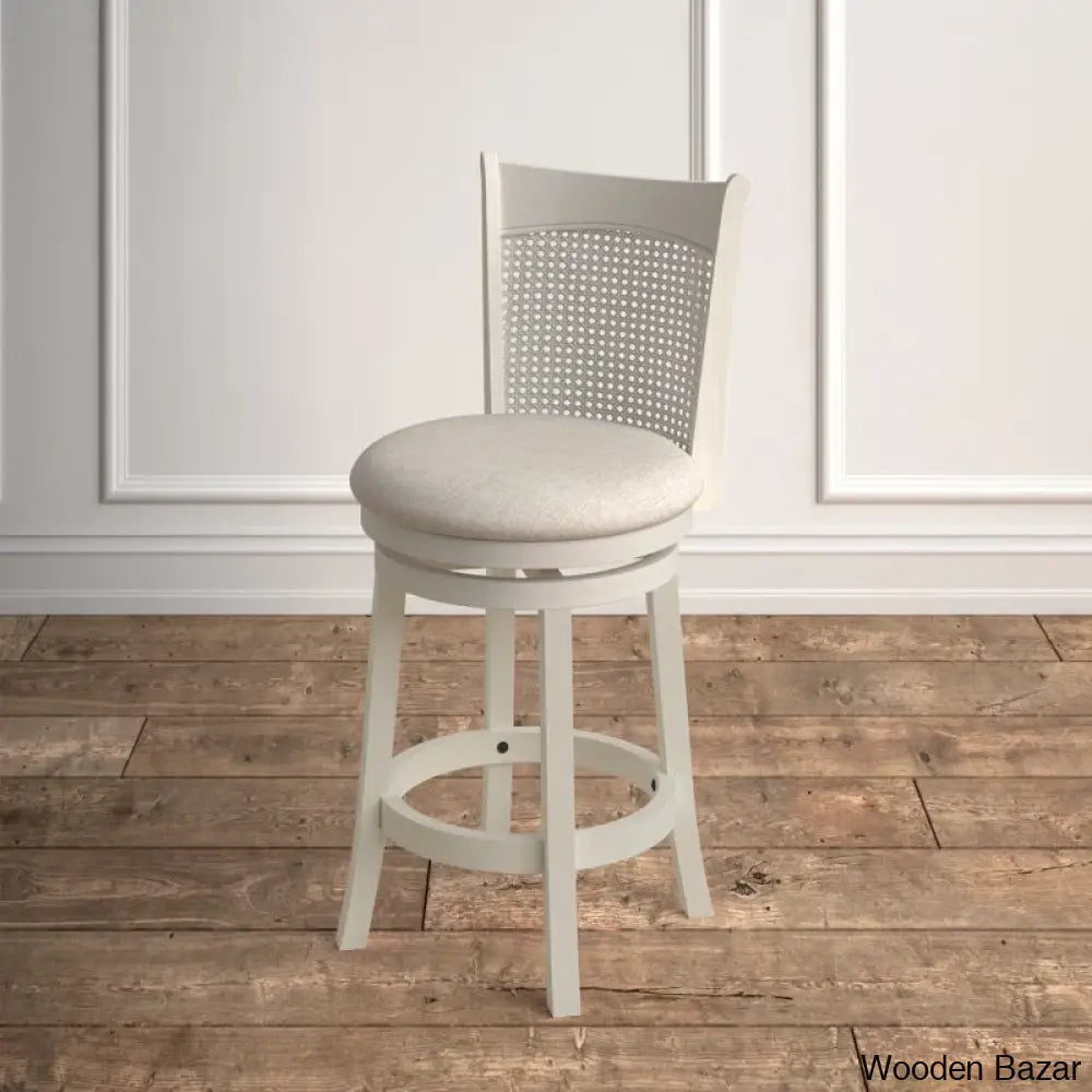 Lillys Back Swivel Counter And Bar Stool