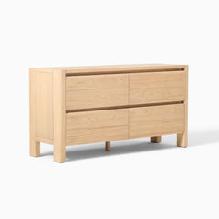 Constack 4-Drawer Dresser - Wooden Bazar