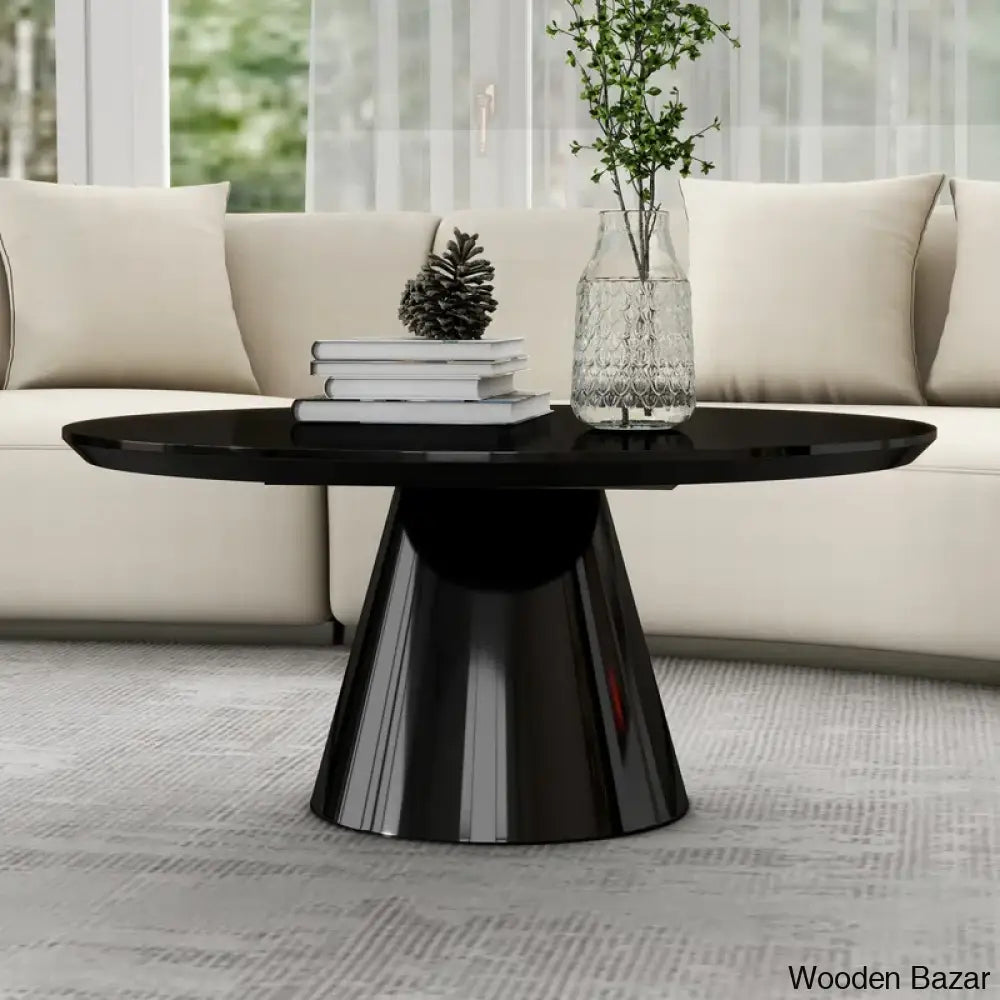 Lippas 35’’ Round Coffee And Center Table