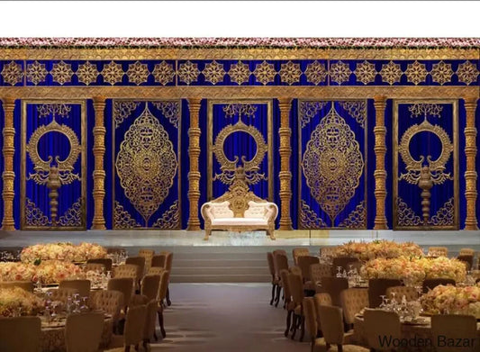 Lister Affordable Wedding Mandap In Fiberglass - Wooden Bazar