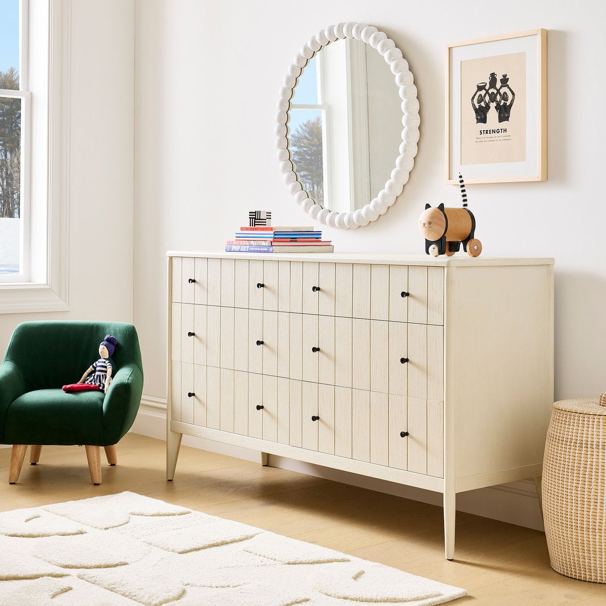 Quityl  6-Drawer Dresser